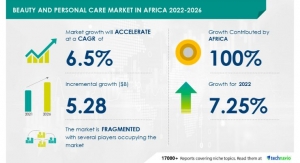 African Personal Care Market Forecasted to Grow at CAGR of 6.5% from 2021-2026