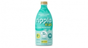 Ripple Foods Launches Unsweetened Version of Kids’ Plant-Based Milk 