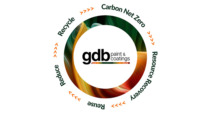 GDB Paint & Coatings Turns Recycling Paint  into an Art