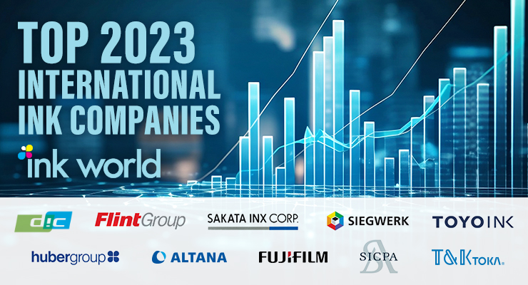 Ink World's 2023 Top 10 International Ink Companies