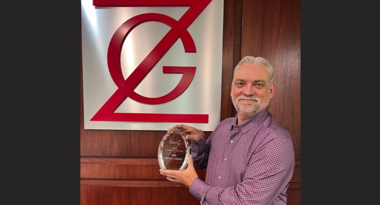 Zeller+Gmelin Earns Berry Global Ink Supplier of the Year Award