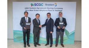 Braskem, SCG Chemicals Begin Joint Venture