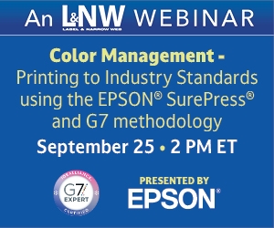 Color Management - Printing to Industry Standards using the EPSON SurePress and G7 methodology.