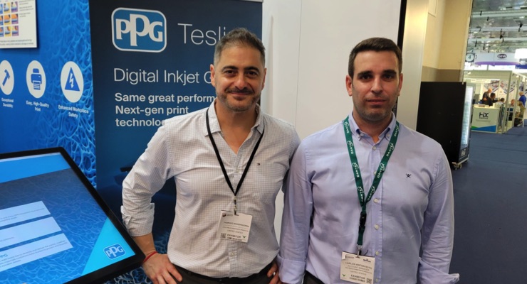 PPG showcases durable Teslin label materials