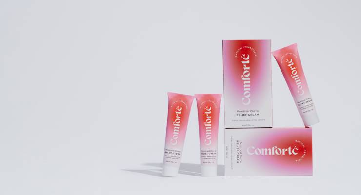 Comforté Introduces Vegan Menstrual Cramp Relief Cream