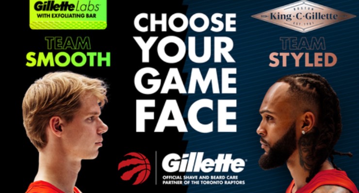 Gillette Returns as the Official Shave and Beard Care Partner of the Toronto Raptors