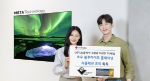 LG Display’s Third-Gen OLED TV Panels Recognized for Eye Comfort