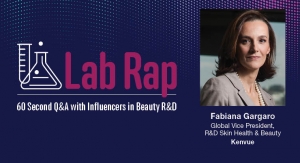 Lab Rap: Kenvue’s Global Vice President, R&D Skin Health & Beauty Fabiana Gargaro