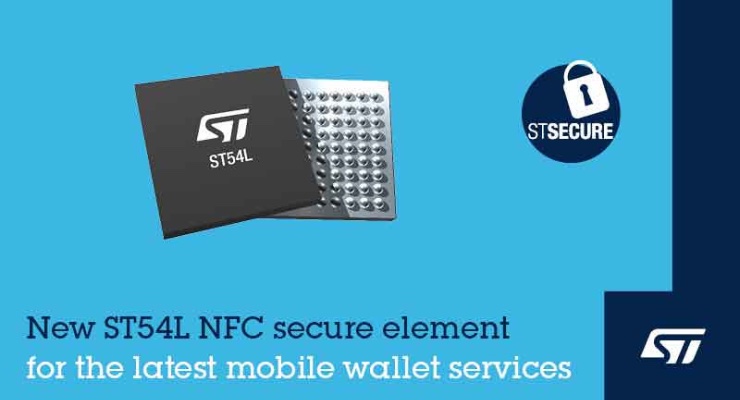 STMicroelectronics Releases New Gen NFC Controller