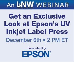 Get an Exclusive Look at Epson’s UV Inkjet Label Press