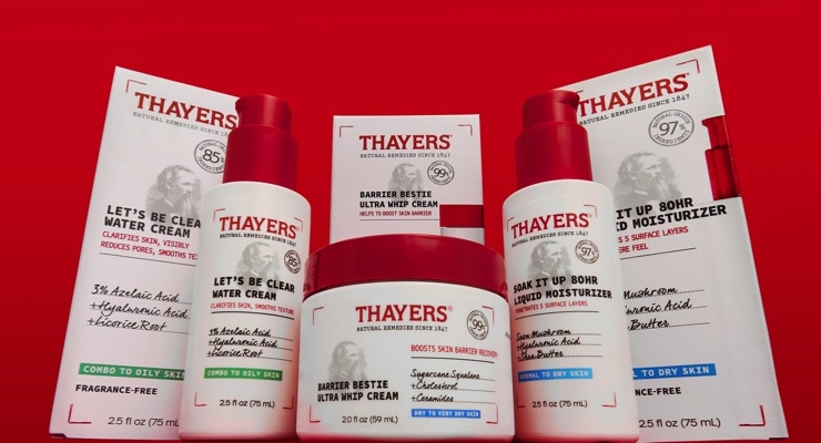 Thayers Rolls Out New Moisturizer Line 