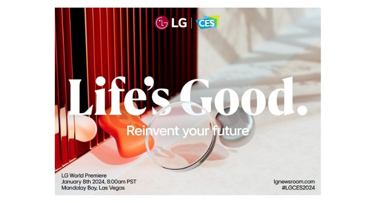 LG to Present Innovative Solutions for a Better Life at  CES 2024