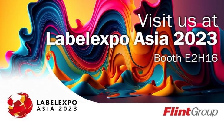 Flint Group presents EkoCure Dual Cure at Labelexpo Asia 2023