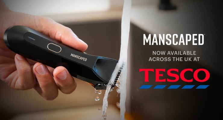 Manscaped Launches in Tesco Stores Across the UK 