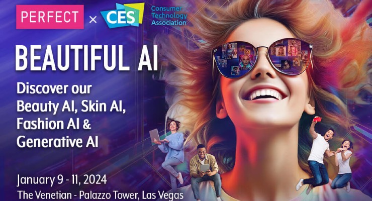 Perfect Corp To Reveal Top AI Tech Trends Of 2024 At CES