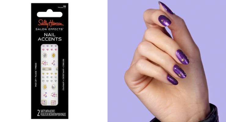 Get the easiest holiday nails with @sally_hansen Salon Effects Perfect  Manicure! These are great to quickly change up your nail length an... |  Instagram