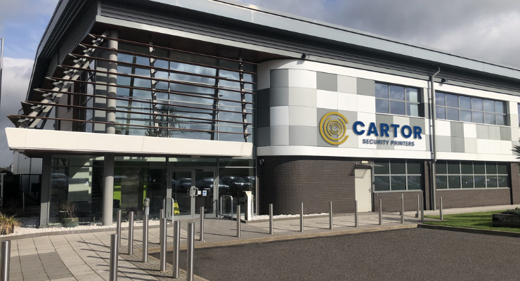 Cartor Security Printers acquired by Spectra Systems