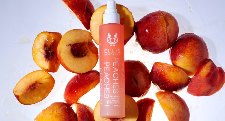 Ellis Brooklyn Introduces Peaches Fragrance Body Mist 