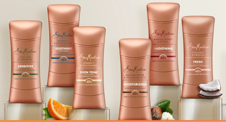 SheaMoisture Enters AP/Deodorant Category with New Range Designed for Melanin-Rich Skin 