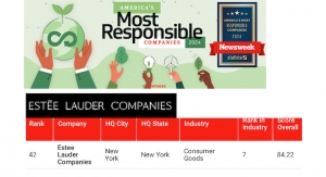 Estée Lauder Named America’s Most Responsible Companies of 2024