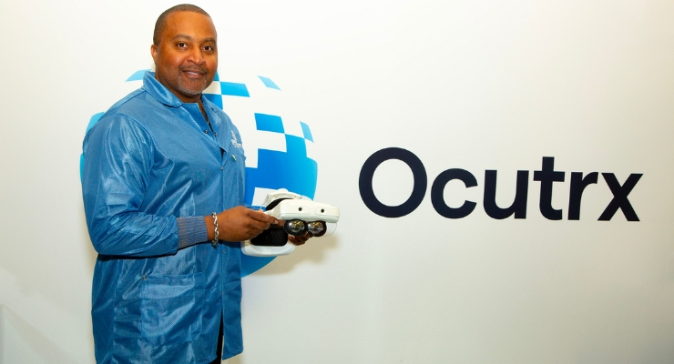 Ocutrx Unveils DigiLoupe AR/XR Headset for Spine Surgery