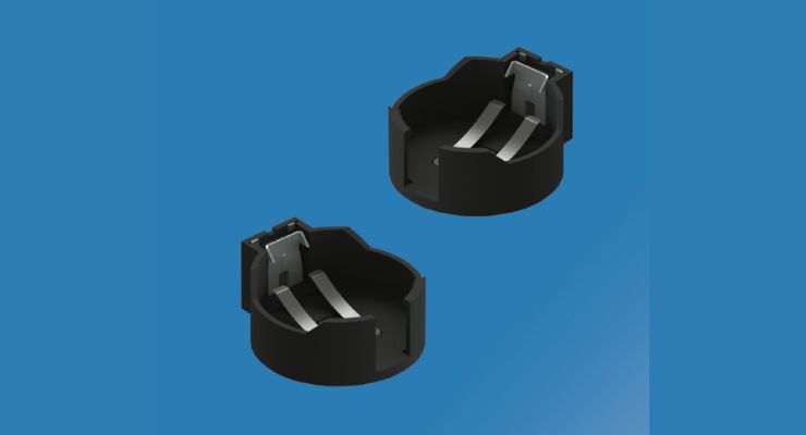 New 24mm Lithium Coin Cell Holder from Keystone