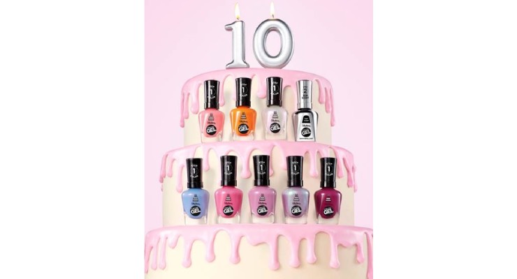 Sally Hansen Celebrates Decade of Miracle Gel with Birthday Collection 