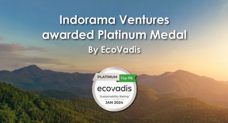 Indorama Ventures Earns EcoVadis Platinum Medal