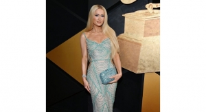 Paris Hilton Rocks Trendy “Hollywood Blonde” Hue on Red Carpet at the 66th Grammy Awards