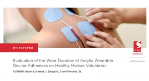 Evaluation of the Wear Duration of Acrylic Wearable Device Adhesives on Healthy Human Volunteers