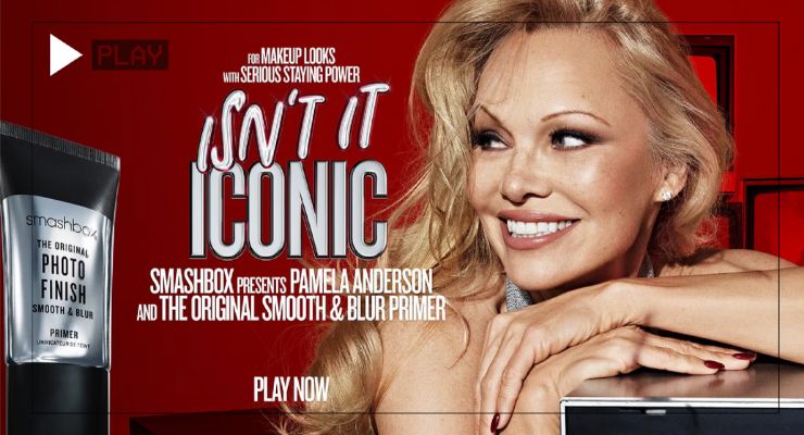 Pamela Anderson Joins Smashbox in a ‘90s Beauty Campaign