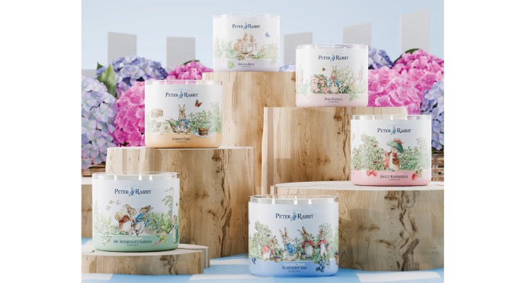 Goose Creek Launches The World of Peter Rabbit Candle Collection