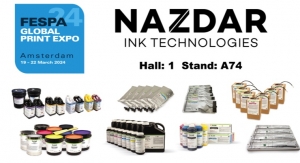Nazdar to present ink range at FESPA Global Print Expo 2024