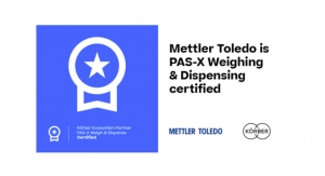 METTLER TOLEDO Achieves Körber Certified Partner Status 