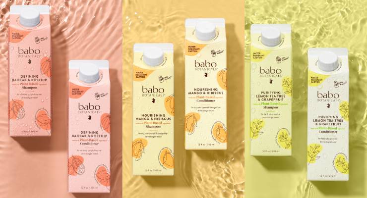 Babo Botanicals Leads the Way Forward For Paper Carton Haircare Packaging