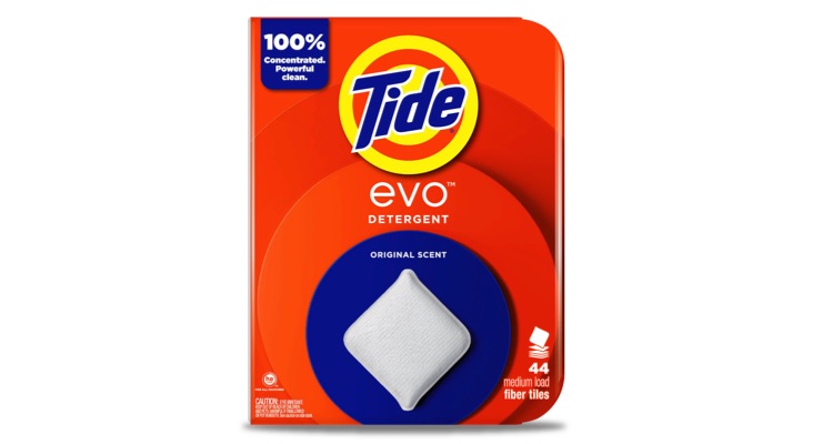 Tide Launches New ‘Fiber Tile’ Format Laundry Detergent