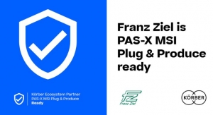 Franz Ziel Receives ‘PAS-X MSI Plug & Produce Ready’ Certification from Körber
