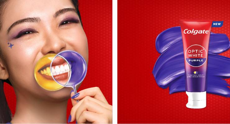 Colgate Releases Optic White Purple Toothpaste in APAC Markets