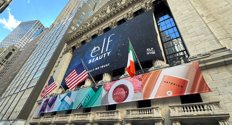 E.l.f. Beauty Rings the Opening Bell at the NYSE