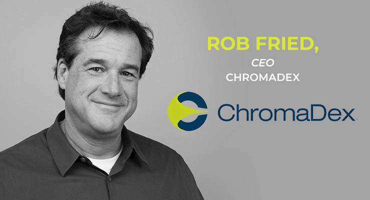 NAD+ and Aging: ChromaDex CEO Rob Fried Discusses Science, Industry Challenges and Expectations
