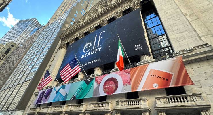 ELF Beauty Achieves Top Performing Company Status on the New York Stock Exchange