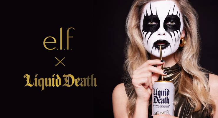 ELF Cosmetics and Liquid Death Unveil Corpse Paint 