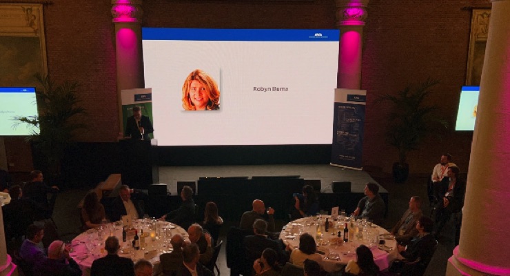 Robyn Buma wins AWA Release Liner Industry Leadership Award