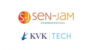 Sen-Jam Pharmaceutical Enters Strategic Partnership with KVK-Tech