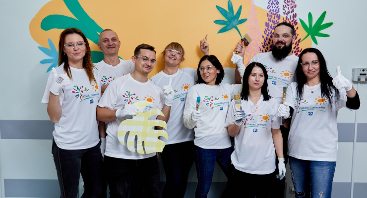 PPG Completes COLORFUL COMMUNITIES Project in Poland