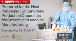 Prepared for the Next Pandemic - Utilizing New Production Capacities for Streamlined Vaccine Mfg