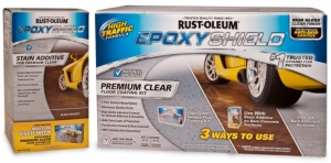 Rust-Oleum Introduces EpoxyShield Stain Additive for Premium Clear Floor Coating Kit