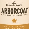 Benjamin Moore offers Arborcoat wood stains