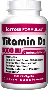 5000 IU Vitamin D3 