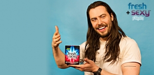 Playtex Names Andrew W.K. The Face Of “Fresh + Sexy” Wipes